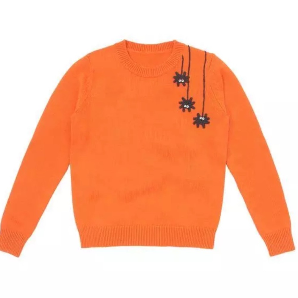 Cath Kidston adorable spider sweater NWOT m